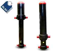 Vérin hydraulique frontal 4 étages vérin de presse télescopique 4440 mm type HYV