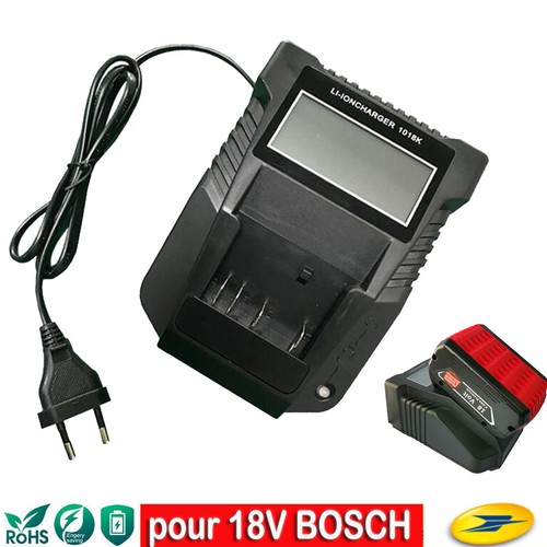 Chargeur rapide pour bosch - chargeur, 18v