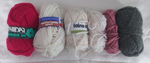 Lot pelotes laine - lot,