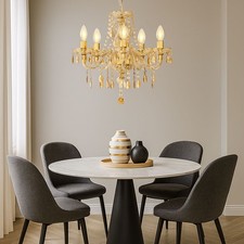 Lustre Suspendu En Cristal 5