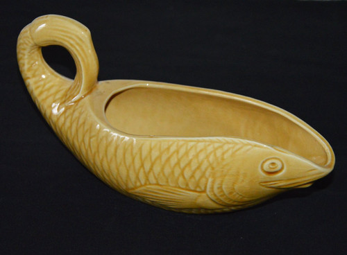 Ancienne saucière poisson