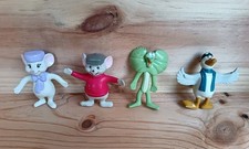 4 FIGURINES PVC SERIE BERNARD