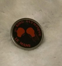 PIN'S PINS RING OLYMPIQUE LE MANS / GANT DE BOXE 