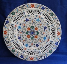 15 " Marbre Plaque Demi