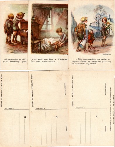 Cartes postales poulbot - 3,
