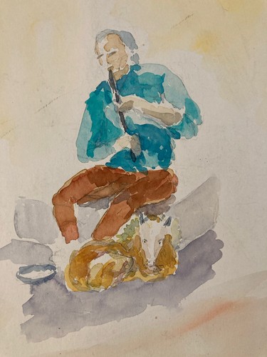 Belle peinture papier - belle,