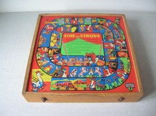 Ancienne mallette de jeu l'oie