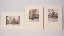 3-tlg. Konvolut Ancienne Réel