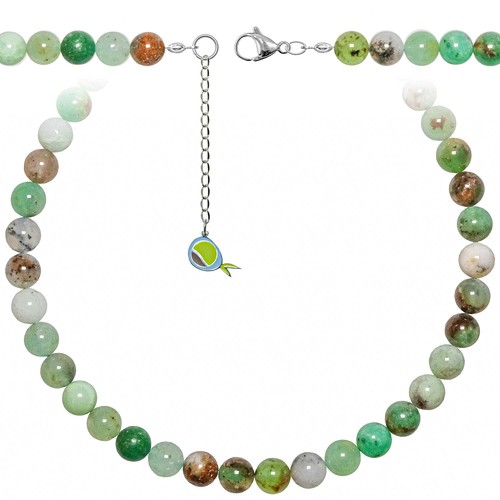 Collier chrysoprase - collier, en