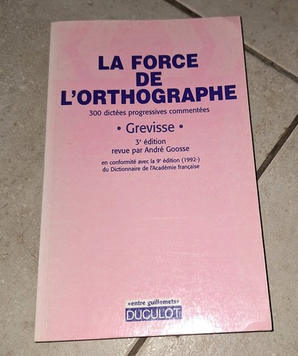 Force l ortographe - l,