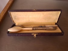 COUVERTS DE SERVICE EN ARGENT