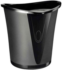 [52040095] LEITZ [Ref:52040095] LEITZ Corbeille à papier Allura plastique 18 ...