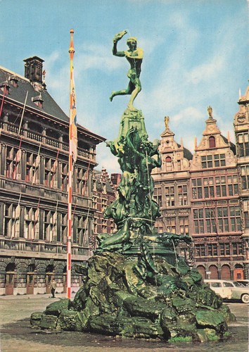 Belgique anvers grote markt - belgique,