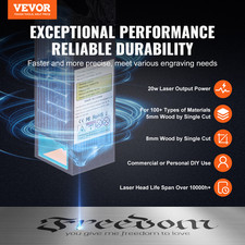 Machine À Graver Laser Graveur Laser 20 W Points Comprimés Protection Yeux