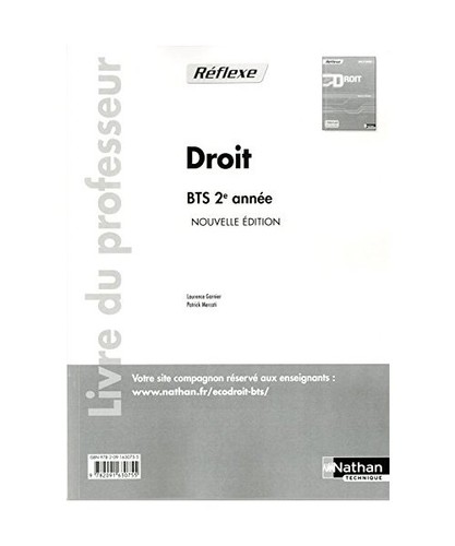 Droit bts année pochette - droit,