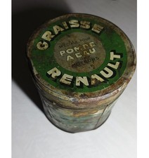 Ancien Pot à Graisse RENAULT