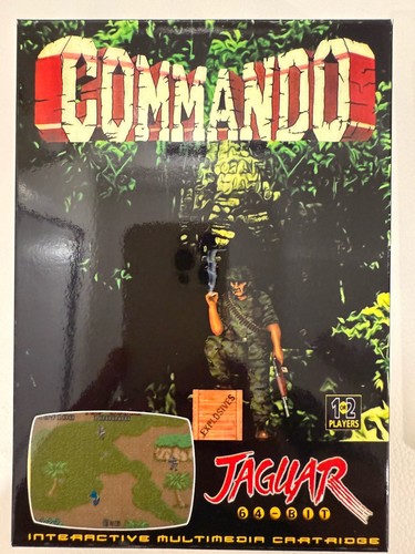 Atari jaguar commando - atari, /