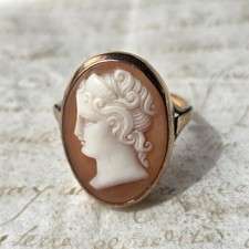 Bague ancienne camée fin - bague,