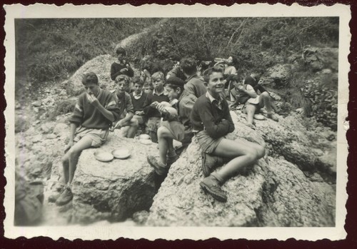 Photo ancienne scouts a - photo,