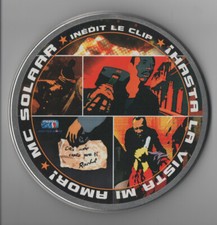 MC SOLAAR - HASTA LA VISTA MI AMOR - DVD single PROMO - Metal box