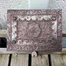 Boite Coffret en Fer  Blason