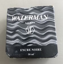 Encre Bouteille Waterman Noire 