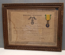 Cadre Français WW1 médaille