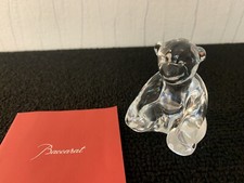 Ourson clair en cristal de