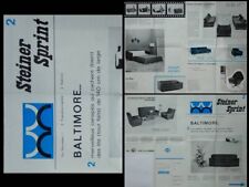 MAGAZINE "STEINER SPRINT n°2" 1964 - MOBILIER, JOSEPH-ANDRE MOTTE