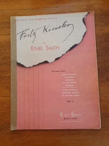 Anciennes notes fritz kreisler - fritz,