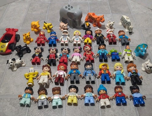 Lego duplo figure and - figure, animals