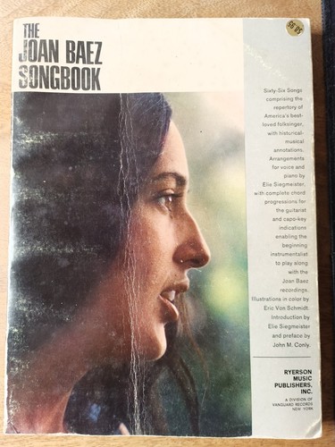 Vintage the joan - baez, songbook