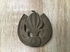 LEGION ETRANGERE. 2 REI.  INSIGNE DE BERET ALGERIE              SANS FABRICANT