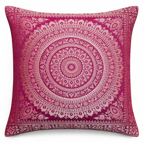 Housse coussin soie - coussin,