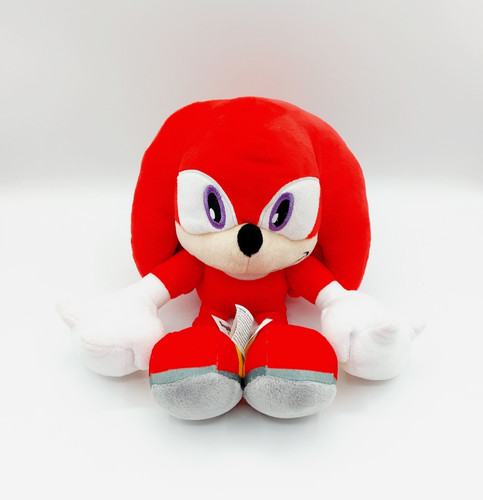 Peluche hérisson rouge blanc