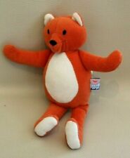 Peluche doudou Renard orange