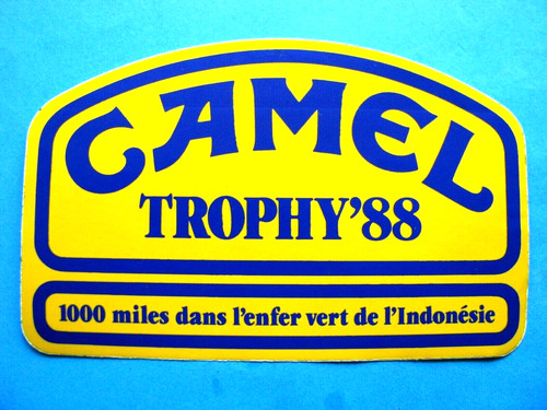 Ancien autocollant camel - ancien,