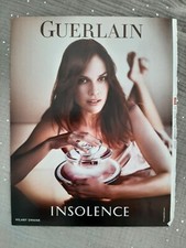 Publicité papier Parfum. Guerlain Insolence de 2007 Perfume Ad 