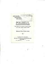 Vers 1930. Circulaire. Coutellerie. Couteau. Poliseul. Affuteur. Aiguiseur. Rare