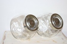 Ensemble de 2  bocaux vintage