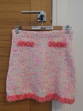 mini jupe zara avec garnitures