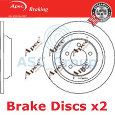 2x Apec BRAKING 300mm Uni OE