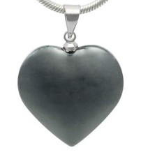 Pendentif Coeur en Hématite
