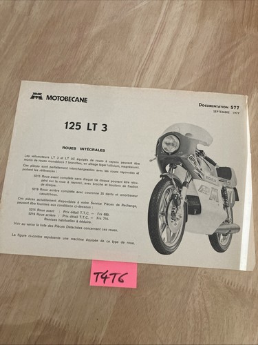 1977 motobécane 125 lt3 - 1977, lt3c