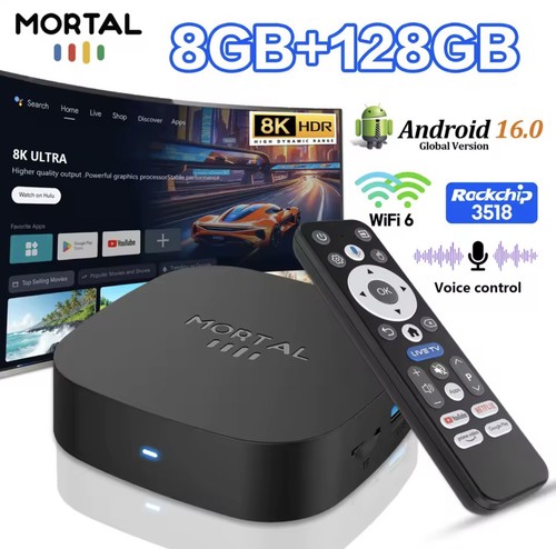 Mortal 2026 smart box - tv,