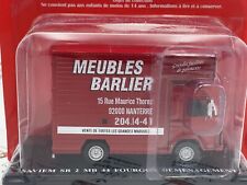 DIE CAST " SAVIEM SB 2 MB 44 FOURGON DEMENAGEMENT - 1978 " UTILITAIRES RENAULT