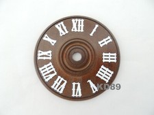 cadran bois d'horloge pendule coucou forêt noire ø 9 cm Marron / chiffres PLAST