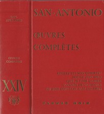 SAN ANTONIO OEUVRES COMPLETES 24 XXIV - EDITION DE 1995 - TB ETAT AVEC RHODOID
