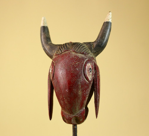 Authentique masque antilope - , à
