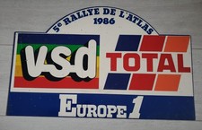 Ancienne Plaque 5e Rallye de